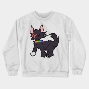 Rainbow emo scourge Crewneck Sweatshirt